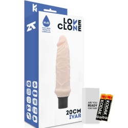 LOVECLONE IVAR SELF LUBRICATION VIBRADOR 20CM 2