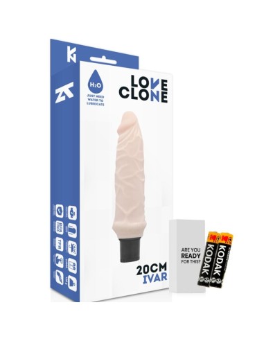 LOVECLONE IVAR SELF LUBRICATION VIBRADOR 20CM