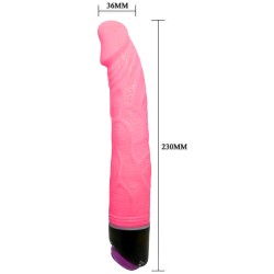 BAILE ADOUR CLUB VIBRADOR REALISTICO 23 CM ROSA 2