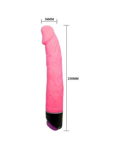BAILE ADOUR CLUB VIBRADOR REALISTICO 23 CM ROSA
