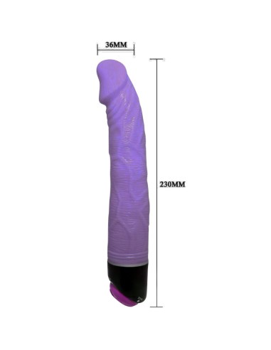 BAILE ADOUR CLUB VIBRADOR REALISTICO 23 CM LILA