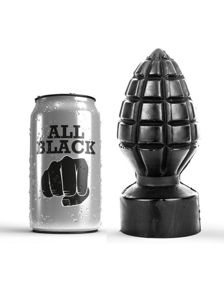 ALL BLACK PLUG ANAL 14CM
