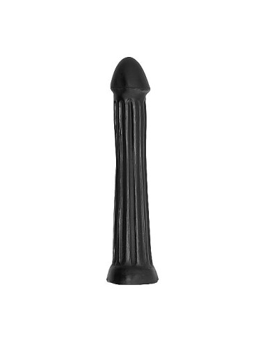 ALL BLACK PLUG DILDO 31CM