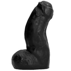 ALL BLACK REALISTIC DONG NEGRO 17CM 2