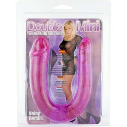 SEVENCREATIONS PENE CON DOS CABEZAS DE GELATINA FLEXIBLE 2