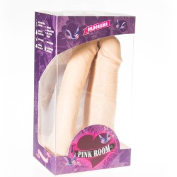 PINK ROOM ARTHUS DILDO DOBLE REALISTICO NATURAL 17CM 155CM 2