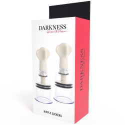DARKNESS SUCCIONADOR PEZONES TRANSPARENTE 5CM DIAMETRO 2