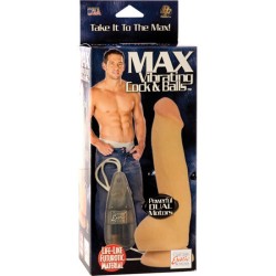 CALEX MAX PENE REALISTICO CON DOBLE VIBRADOR 2