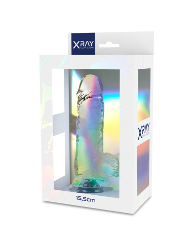 XRAY CLEAR DILDO REALISTA TRANSPARENTE 155CM X 35CM