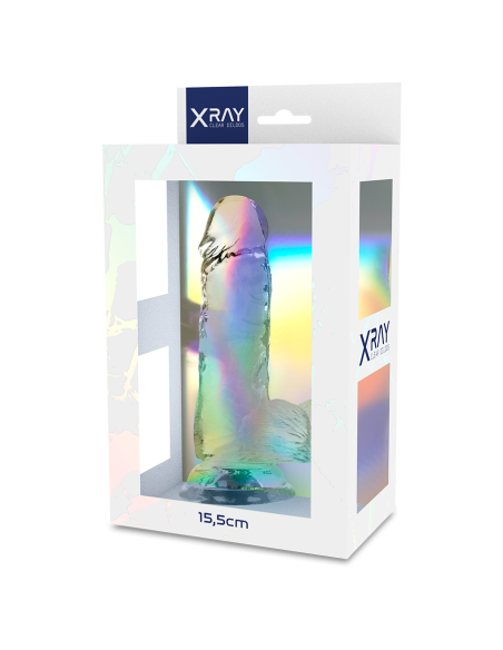 XRAY CLEAR DILDO REALISTA TRANSPARENTE 155CM X 35CM