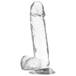 XRAY CLEAR DILDO REALISTA TRANSPARENTE 20CM X 45CM 2