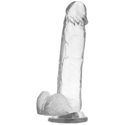 XRAY CLEAR DILDO REALISTA TRANSPARENTE 22CM X 46CM 2