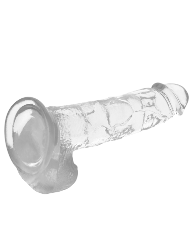 XRAY CLEAR DILDO REALISTA TRANSPARENTE 22CM X 46CM