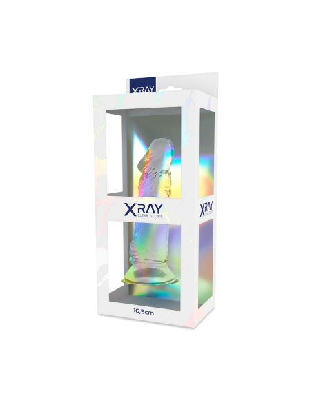 XRAY CLEAR DILDO TRANSPARENTE 165CM X 4CM