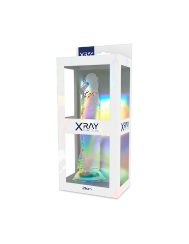 XRAY CLEAR DILDO TRANSPARENTE 21 CM X 4CM