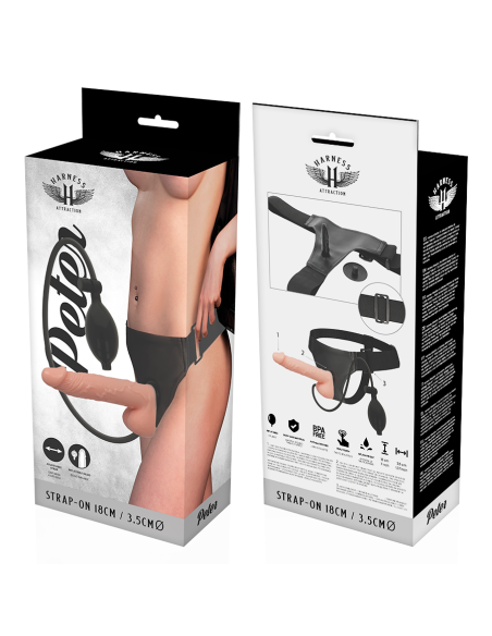 HARNESS ATTRACTION aRNES PETER CON PENE HINCHABLE 18 X 35CM