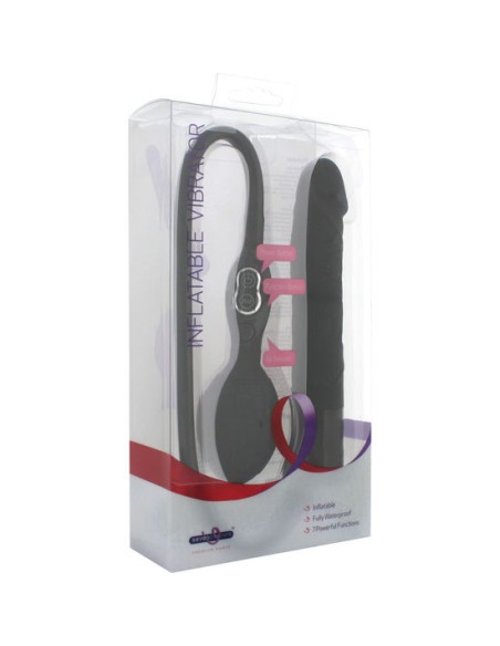 SEVENCREATIONS VIBRADOR HINCHABLE NEGRO
