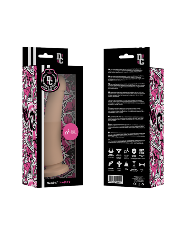 DELTA CLUB TOYS DILDO NATURAL SILICONA MEDICA 17 X 3CM