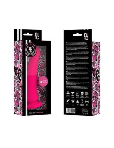 DELTA CLUB TOYS DILDO ROSA SILICONA MEDICA 17 X 3CM