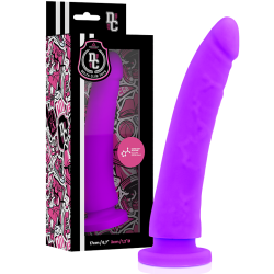 DELTA CLUB TOYS DILDO LILA SILICONA MEDICA 17 X 3 CM 2