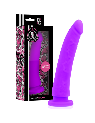 DELTA CLUB TOYS DILDO LILA SILICONA MEDICA 17 X 3CM
