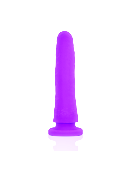 DELTA CLUB TOYS DILDO LILA SILICONA MEDICA 17 X 3CM