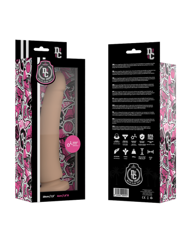 DELTA CLUB TOYS DILDO NATURAL SILICONA MEDICA 20 X 4CM