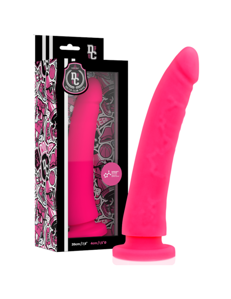 DELTA CLUB TOYS DILDO ROSA SILICONA MEDICA 20 X 4CM