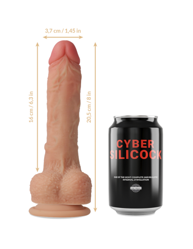 CYBER SILICOCK CONNOR REALISTICO SILICONA LIQUIDA 205CM