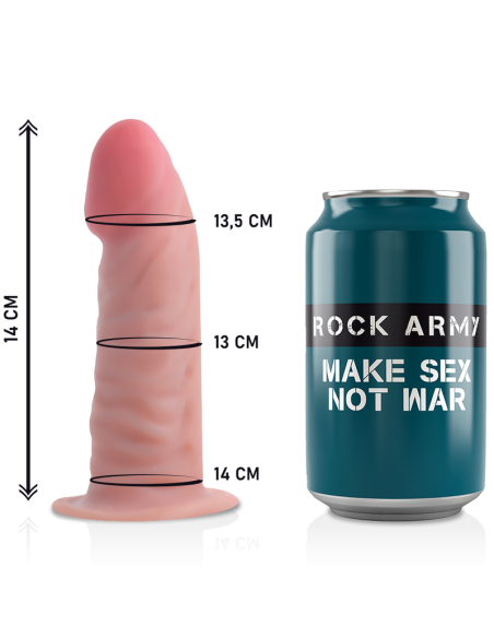 ROCKARMY ARNES DUAL DENSITY TIGER DILDO REALISTA 14CM
