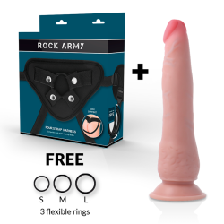 ROCKARMY ARNeS DUAL DENSITY CRUSADER DILDO REALISTA 215CM 2