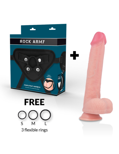 ROCKARMY ARNeS LIQUID SILICONE DILDO PREMIUM KINGCOBRA 24CM