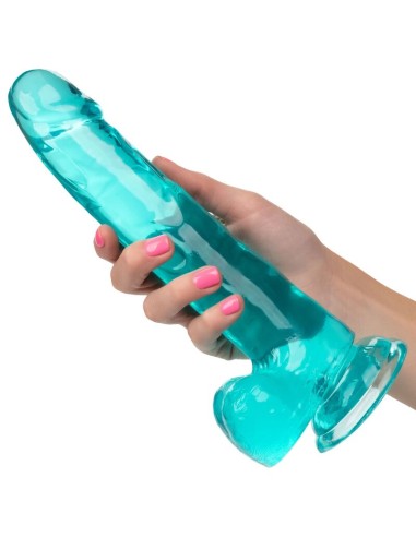 CALEX SIZE QUEEN DILDO AZUL 203 CM