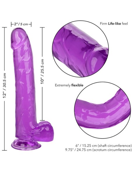 CALEX SIZE QUEEN DILDO LILA 255 CM