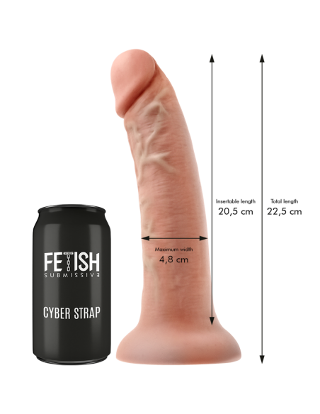 CYBER STRAP ARNES CON DILDO CONTROL REMOTO TECNOLOGIA WATCHME L