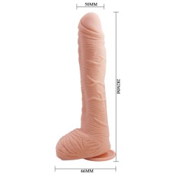 BEAUTIFUL ENCOUNTER ALEX LIFELIKE SKIN DILDO 27 CM 2