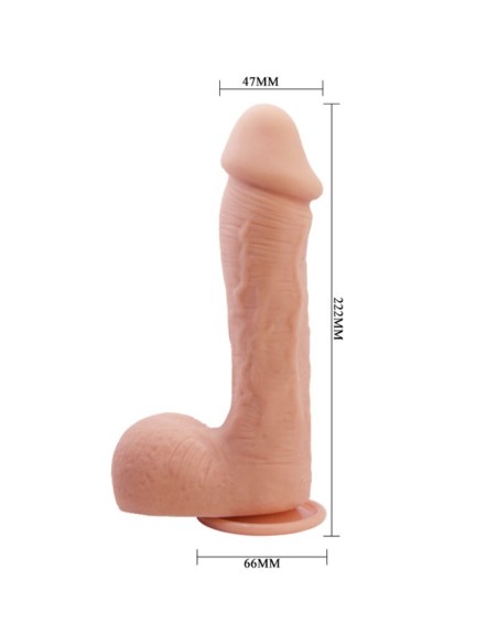 BEAUTIFUL ENCOUNTER JOHNSON LIFELIKE SKIN DILDO 27 CM