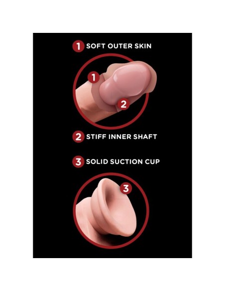 KING COCK PLUS 3D COCK SWINGING BALLS 203 CM