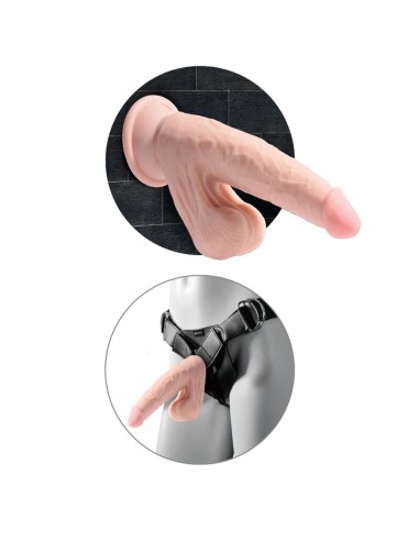 KING COCK PLUS 3D COCK SWINGING BALLS 127 CM