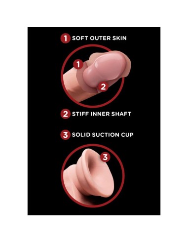 KING COCK PLUS 3D COCK SWINGING BALLS 127 CM