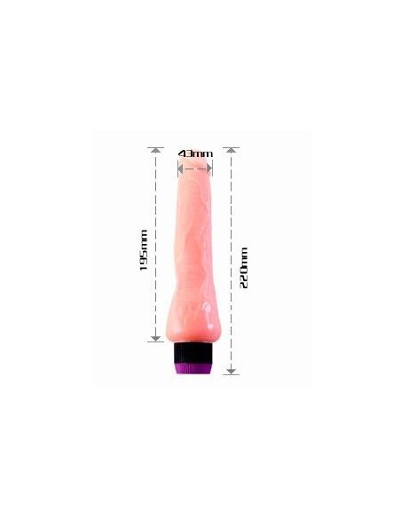 VIBRADOR REALISTICO 195CM