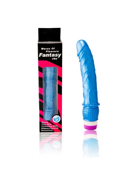 VIBRADOR AZUL REALISTICO 23 CM