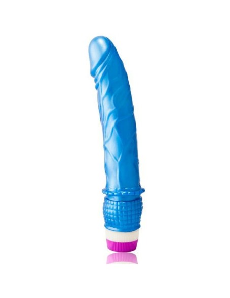 VIBRADOR AZUL REALISTICO 23 CM