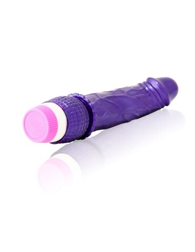 VIBRADOR LILA REALISTICO 23 CM