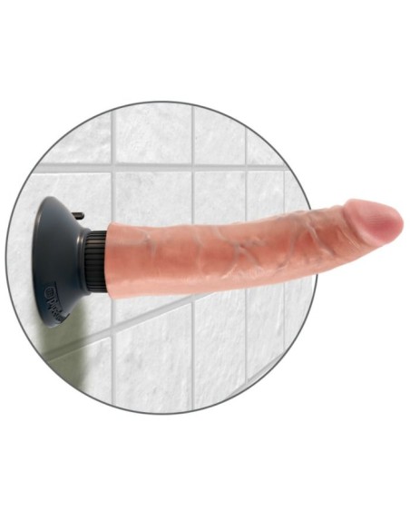 DILDO VIBRADOR KING COCK 1778 CM NATURAL