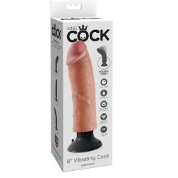 DILDO VIBRADOR KING COCK 2032 CM NATURAL 2