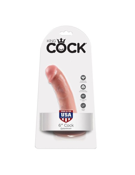 KING COCK 6 PENE NATURAL 152 CM