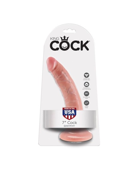 KING COCK 7 PENE NATURAL 178 CM