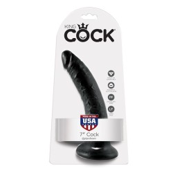 KING COCK 7 PENE NEGRO 178 CM 2