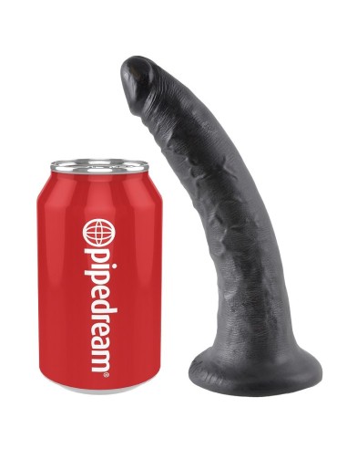 KING COCK 7 PENE NEGRO 178 CM
